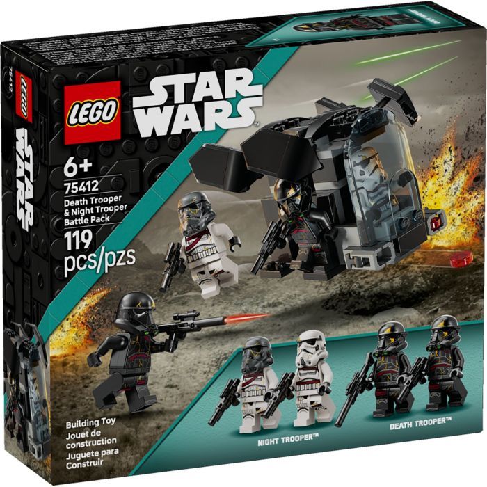 Конструктор LEGO Star Wars Боевой набор «Боец смерти и Ночной пехотинец» (75412-)