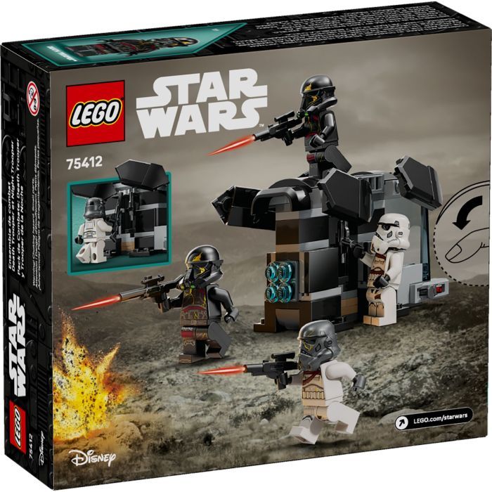 Конструктор LEGO Star Wars Боевой набор «Боец смерти и Ночной пехотинец» (75412-) изображение 7