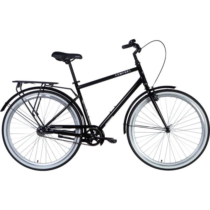 Велосипед Dorozhnik 28" COMFORT MALE Velosteel рама-20" ST 2025 чорний (OPS-D-28-451)