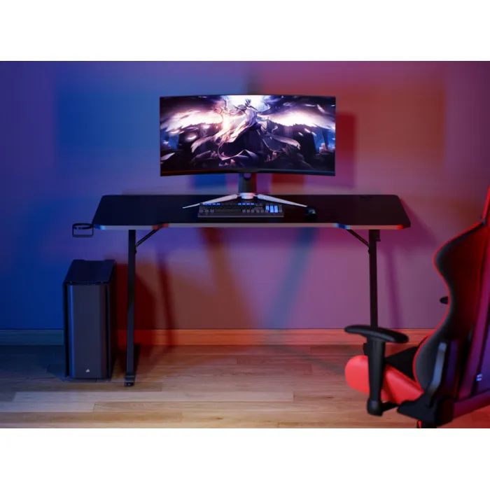 Комп'ютерний стіл GamePro GD014 Black (GD014) зображення 11