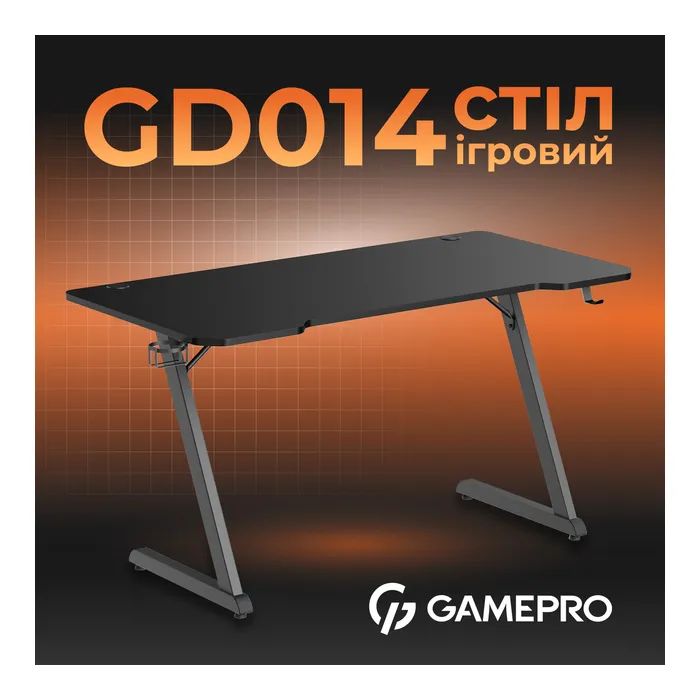 Комп'ютерний стіл GamePro GD014 Black (GD014) зображення 3