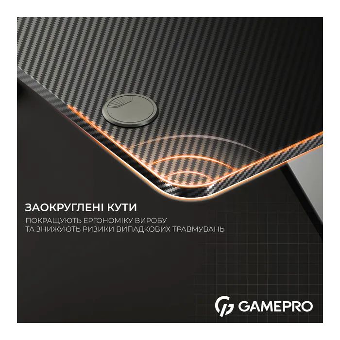 Комп'ютерний стіл GamePro GD014 Black (GD014) зображення 8