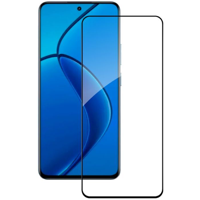 Стекло защитное ACCLAB Full Glue Realme 12 4G Black (1283126598869) изображение 2