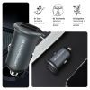Зарядное устройство Armorstandart 2xUSB QC3.0 Grey + cable USB-C (ARM82459) изображение 4