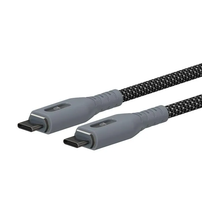 Дата кабель USB-C to USB-C 1.0m Magnetic 60W Black Armorstandart (ARM75513) изображение 3