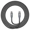 Дата кабель USB-C to USB-C 1.0m Magnetic 60W Black Armorstandart (ARM75513)