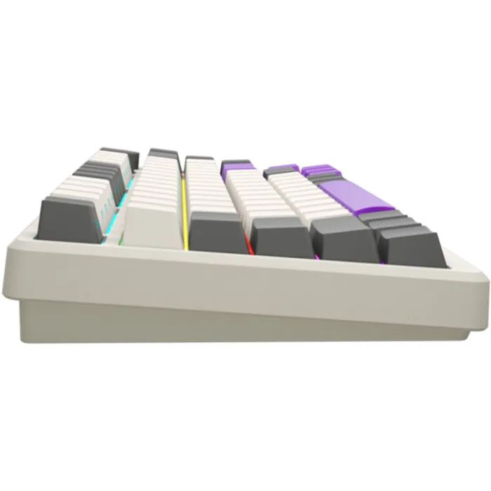 Клавіатура Lorgar KBP7075W Pro RGB Wireless/Bluetooth/USB UA Beige (LRG-KBP7075W-RT-US) зображення 7