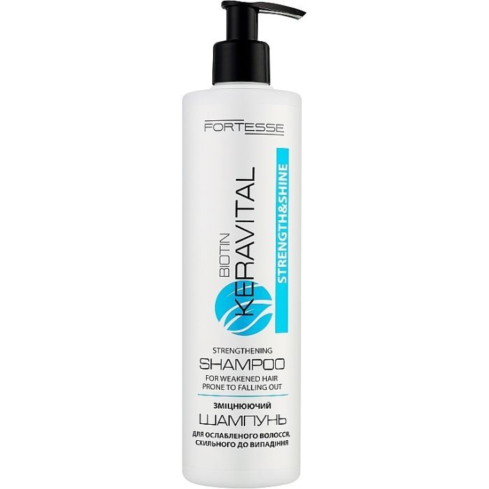 Шампунь Fortesse Professional Strength & Shine С биотином 400 мл (4823115504623)