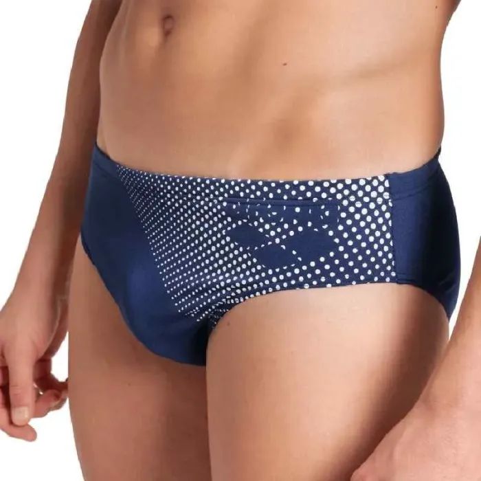 Плавки Arena Foggy Dots Swim Briefs 008482-506 чорний, жовтий 95 (3468337530978) изображение 4