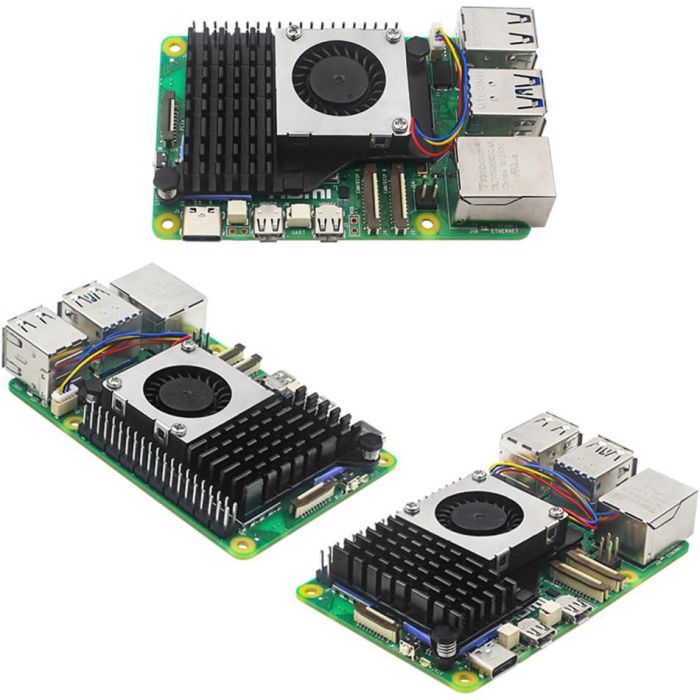 Радиатор охлаждения Raspberry Pi с вентилятором для Raspberry Pi 5 (RA800) изображение 4