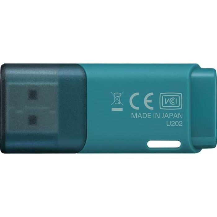 USB флеш накопитель Kioxia 64GB TransMemory U202 Light Blue USB 2.0 (LU202L064GG4) изображение 2