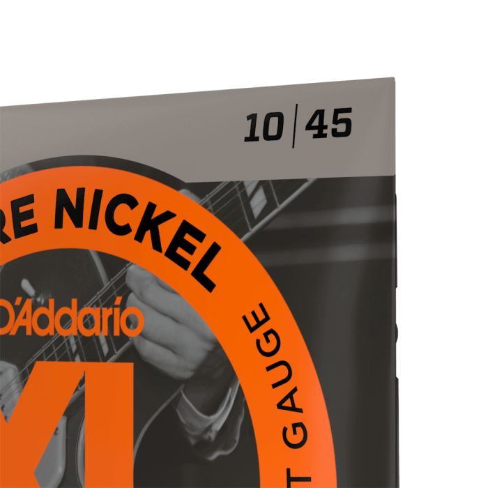 Струны для гитары D'Addario XL Pure Nickel Regular Light (10-45) (EPN110) изображение 4
