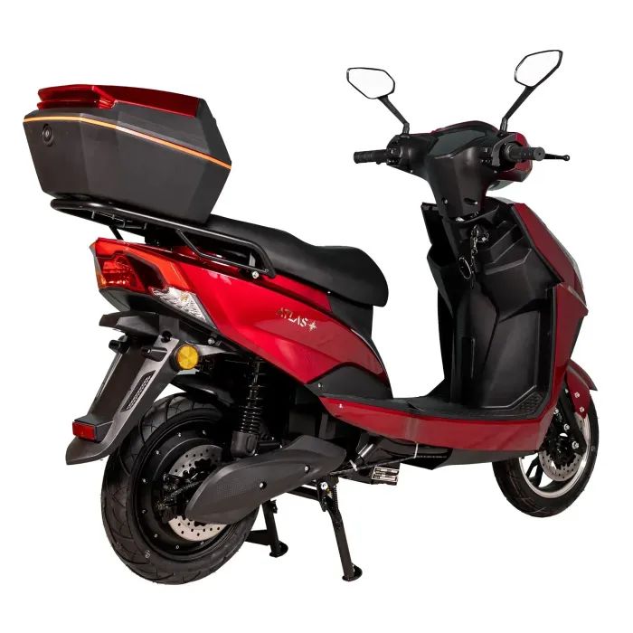 Электроскутер Atlas Spider 2 Box 2000W Plus Black (4030) изображение 4