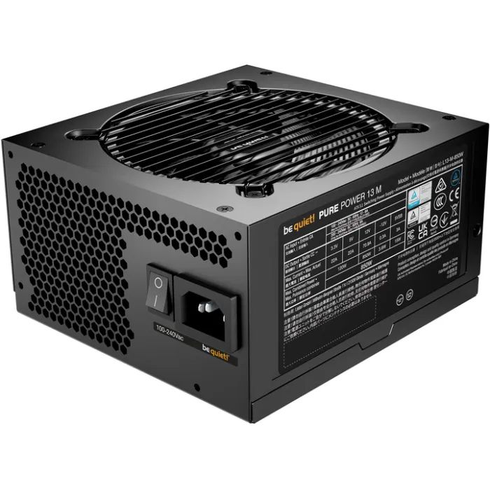 Блок питания Be quiet! 850W PURE POWER 13 M (BP027EU) изображение 2