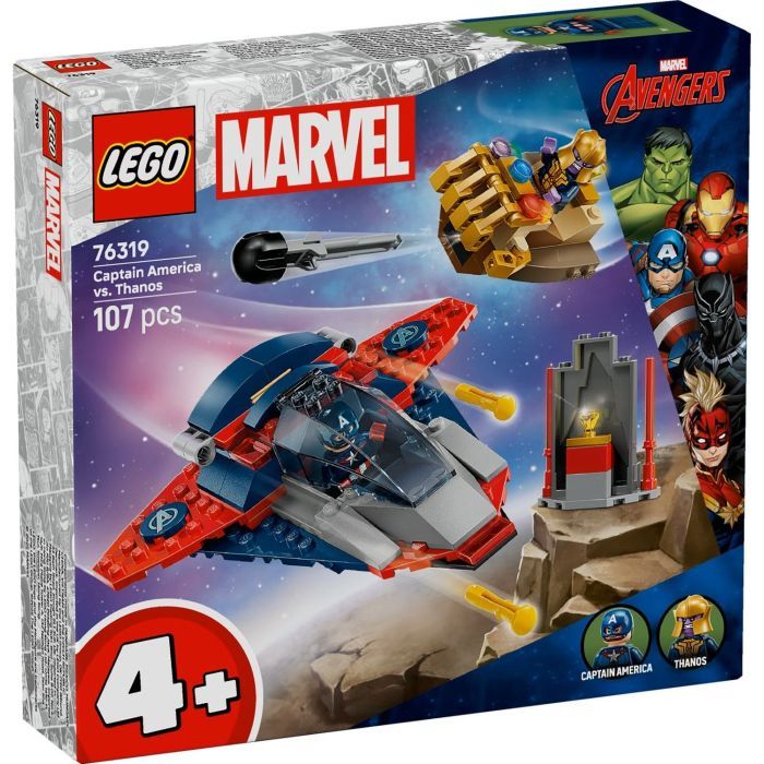 Конструктор LEGO Super Heroes Капитан Америка против Таноса (76319)