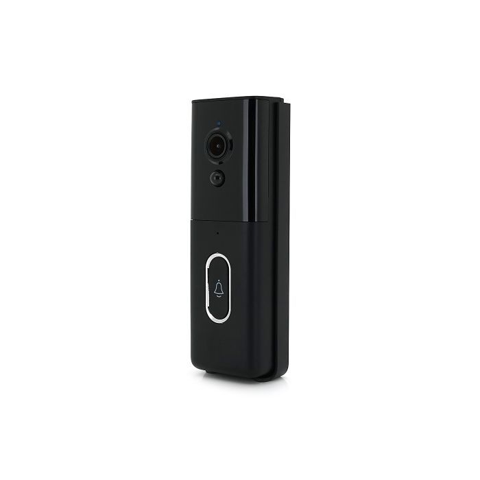 Дверний дзвінок YOSO Wi-Fi video 2MP battery -18650 SD card black (DoorVision-WIFI-02-2) зображення 3
