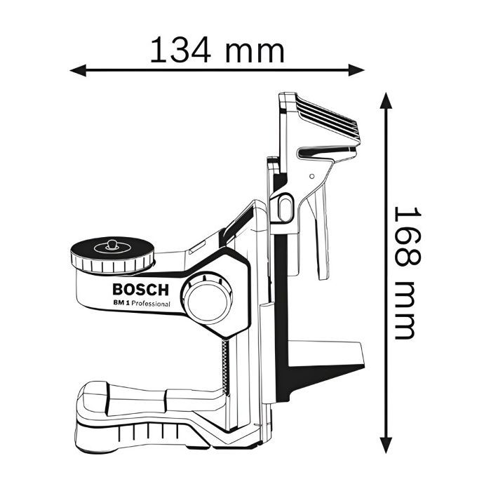 Штатив для нивелира Bosch Professional BM1, 0.5кг (0.601.015.A01) изображение 6