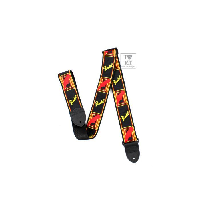 Ремінь для гітари Fender Strap 2" Monogrammed Red/White/Blue (14487) зображення 3