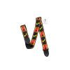 Ремінь для гітари Fender Strap 2" Monogrammed Black/Yellow/Red (20515) зображення 3