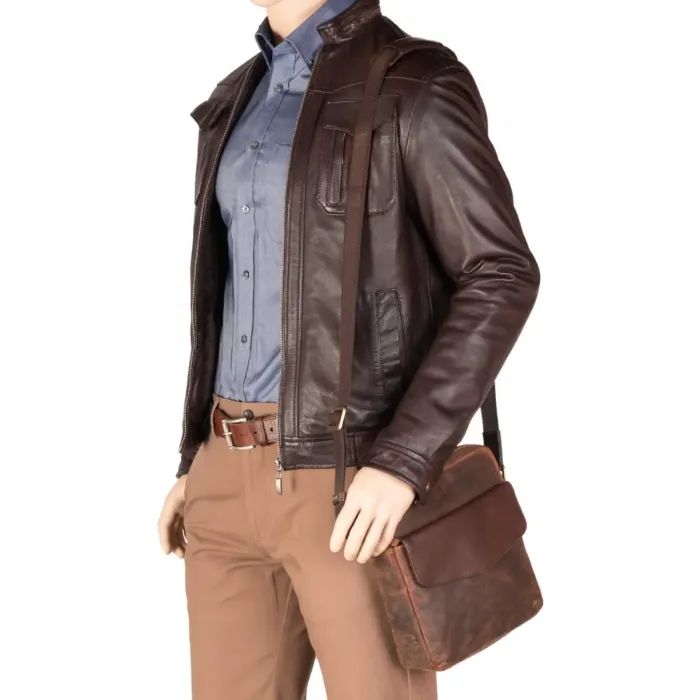 Сумка Visconti TC70 Vesper A5 Havana Tan (TC70 TAN) изображение 6