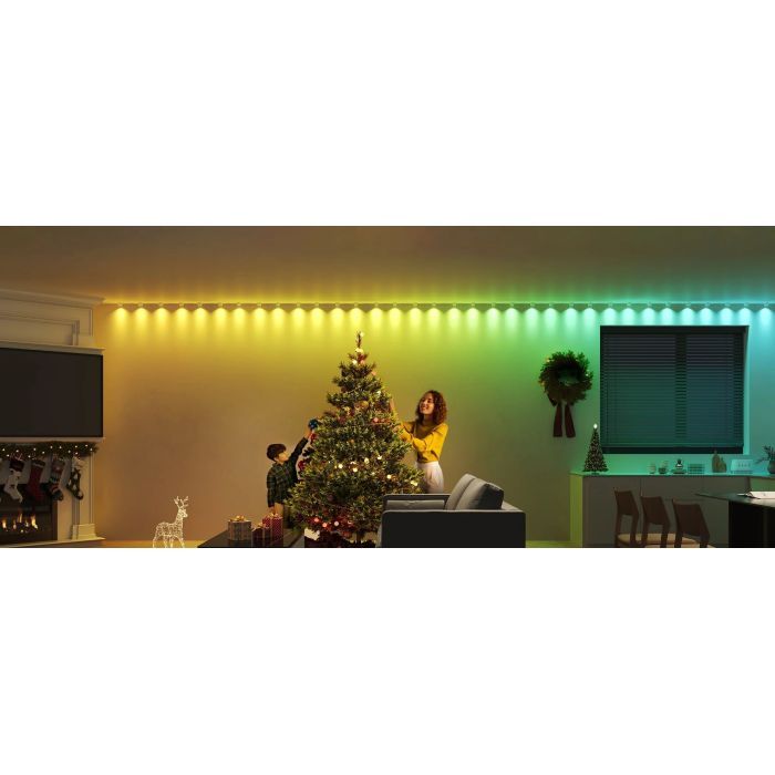 Світлодіодна стрічка Govee H608A 5.0m, RGBIC, WI-FI/Bluetooth, white (H608A301) зображення 9