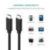 Дата кабель USB 2.0 AM to Lightning + Micro 5P + USB-C black HOCO (6942007608794) зображення 3