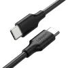 Дата кабель USB 2.0 AM to Lightning + Micro 5P + USB-C black HOCO (6942007608794)
