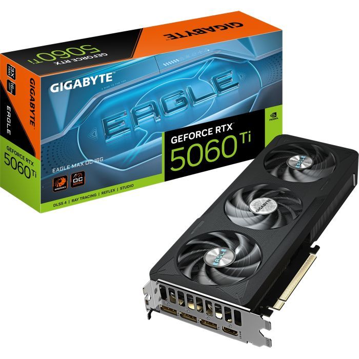 Відеокарта GIGABYTE GeForce RTX5060Ti 16Gb EAGLE MAX OC (GV-N506TEAGLEMAX OC-16GD) зображення 10