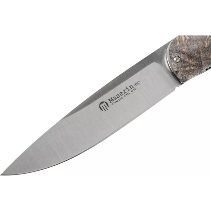 Ніж Maserin Gourmet, 1.4116, синій кап тополі (380/RB) зображення 3