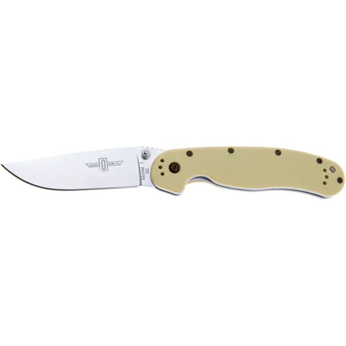 Нож Ontario Knife RAT I D2 Carbon Fiber Black (ON8867CF)