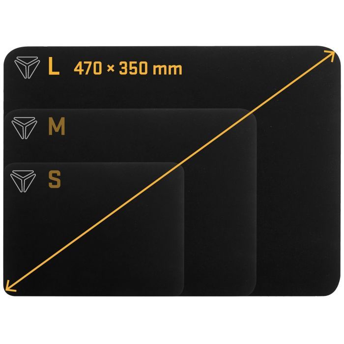 Килимок для мишки YENKEE YPM 47 Speed Top L Black (45015888) зображення 3
