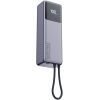 Батарея універсальна Xiaomi 10000mAh 165W Integrated Cable grey (BHR9361GL) зображення 3