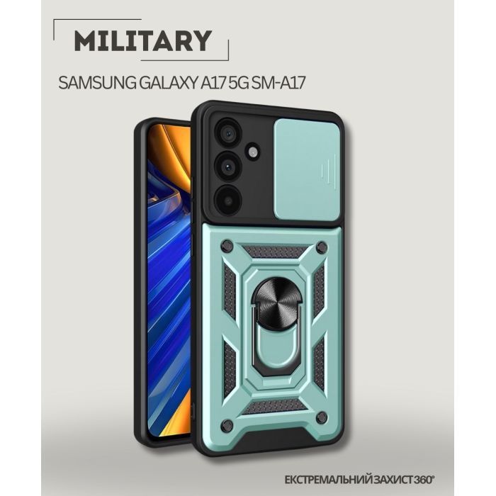 Чехол для мобильного телефона BeCover Military Samsung Galaxy A17 5G SM-A17 Black (713901) изображение 5