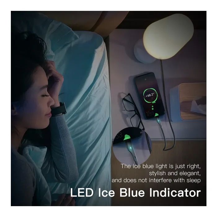 Дата кабель USB 2.0 AM to USB-C 3.0m black Essager (EXCT-LSC01) зображення 4