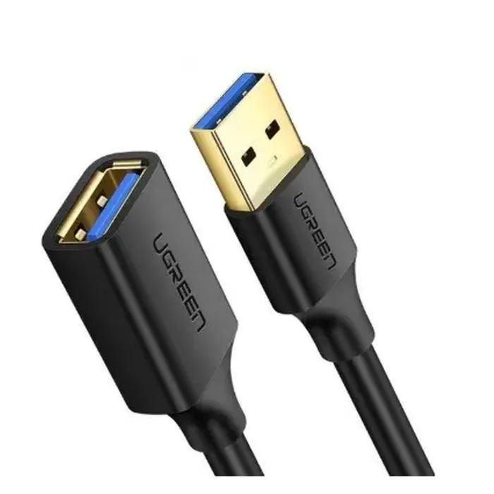 Дата кабель USB 3.0 AM/AF 0.5m US129 black Ugreen (30125)