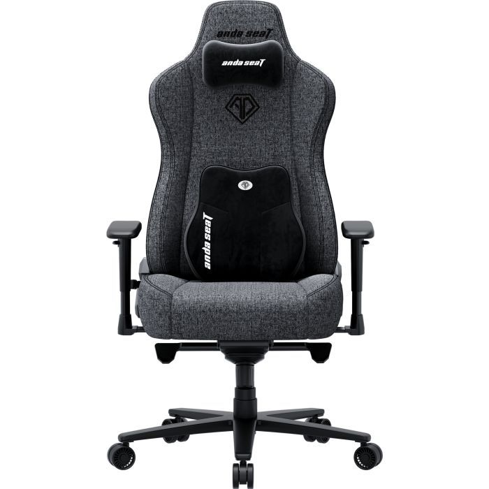 Крісло ігрове AndaSeat Novis Plus Fabric XL Black (AD23YC-XL-01-B-F-B04)