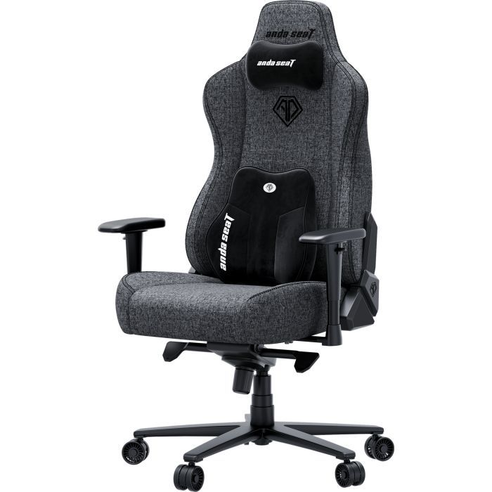 Крісло ігрове AndaSeat Novis Plus Fabric XL Black (AD23YC-XL-01-B-F-B04) зображення 3