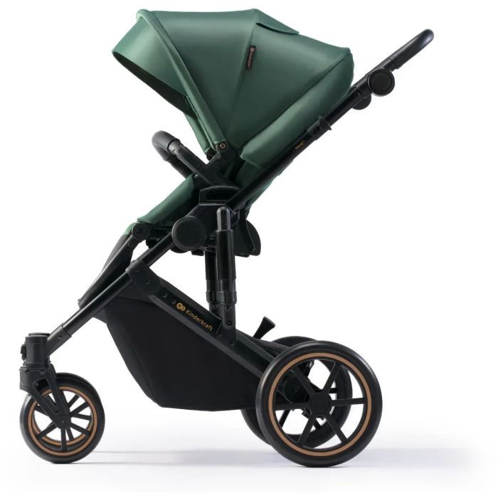 Коляска Kinderkraft 2 в 1 Prime 2 Venezian Black (KSPRIM02BLK2000 (5902533922895) зображення 2
