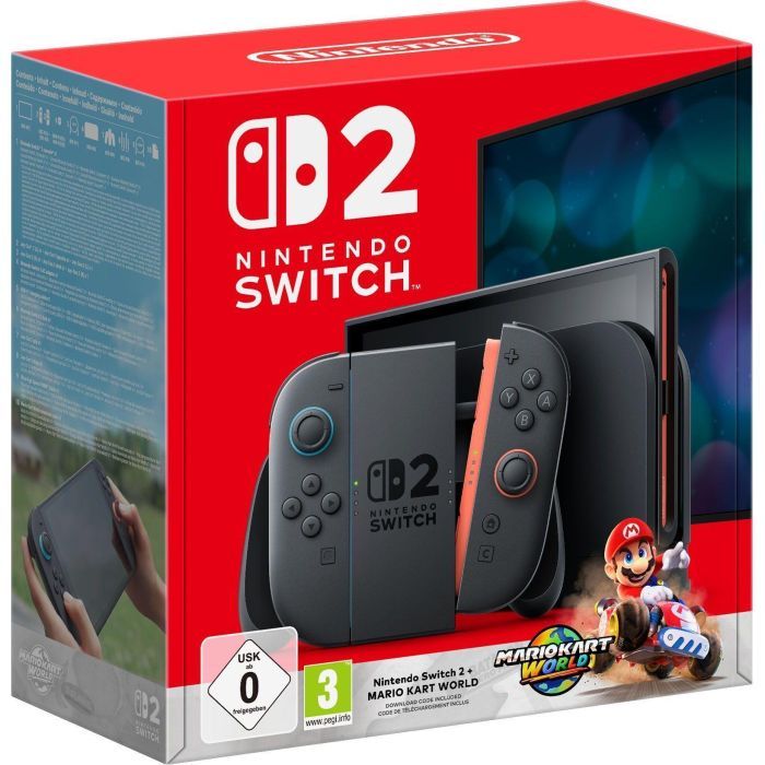 Игровая консоль Nintendo Switch 2 Console Mario Kart World Bundle (0045496321529) изображение 12