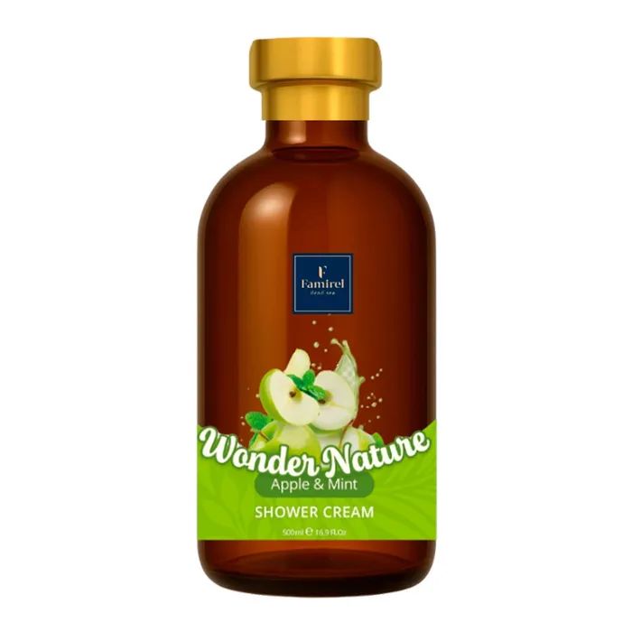 Гель для душу Famirel Wonder Nature Яблуко і м'ята 500 мл (7290114086837)
