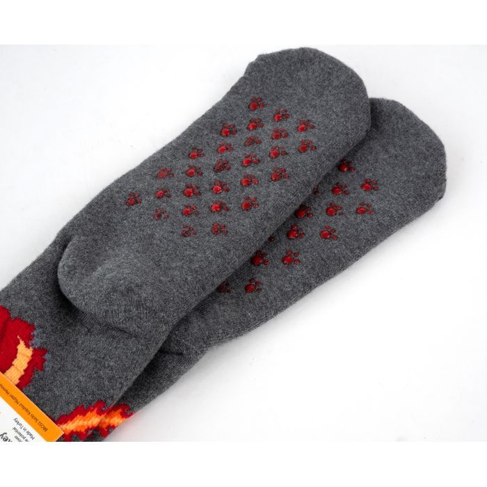 Шкарпетки дитячі Bross махрові з драконом (9898-8-10-green) зображення 3