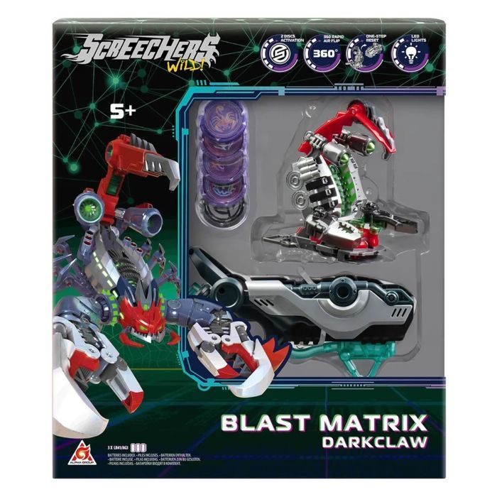 Трансформер Screechers Wild ! S5 L2 – Дарккло (EU686123) изображение 10 Трансформер Screechers Wild ! S5 L2 – Дарккло (EU686123) изображение 10