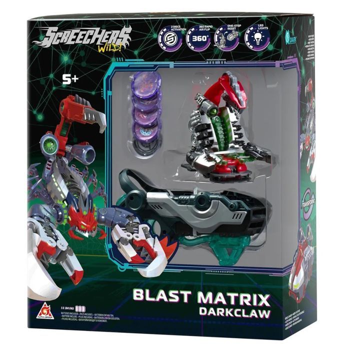 Трансформер Screechers Wild ! S5 L2 – Дарккло (EU686123) изображение 2 Трансформер Screechers Wild ! S5 L2 – Дарккло (EU686123) изображение 2