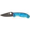 Ніж Spyderco Tenacious BB D2 Titanium Blue (C122TIBLBKD2P)