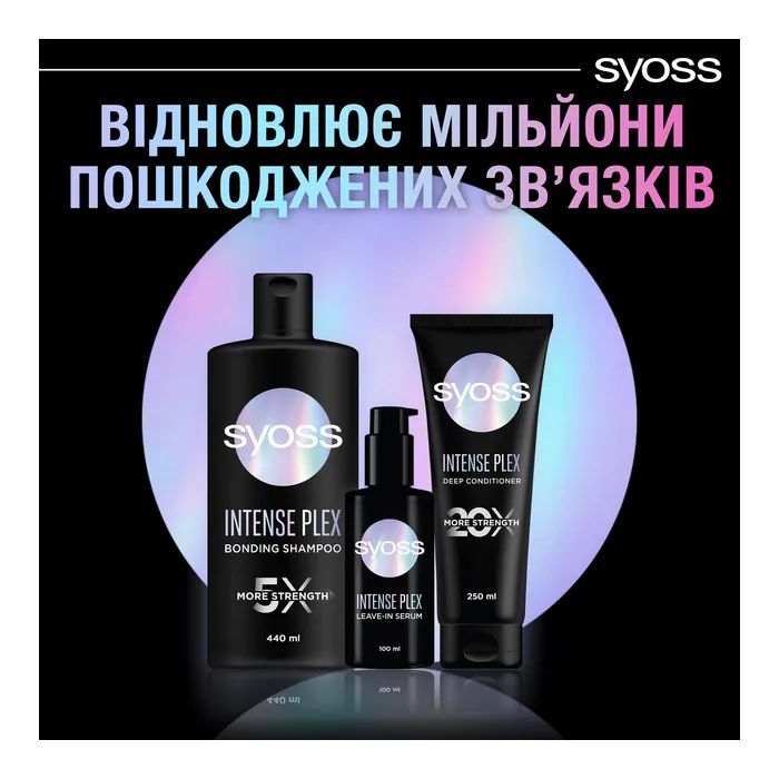 Сироватка для волосся Syoss Intense Plex Leave-in Serum 100 мл (9000101731705) зображення 12