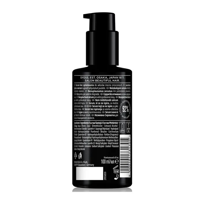 Сироватка для волосся Syoss Intense Plex Leave-in Serum 100 мл (9000101731705) зображення 5