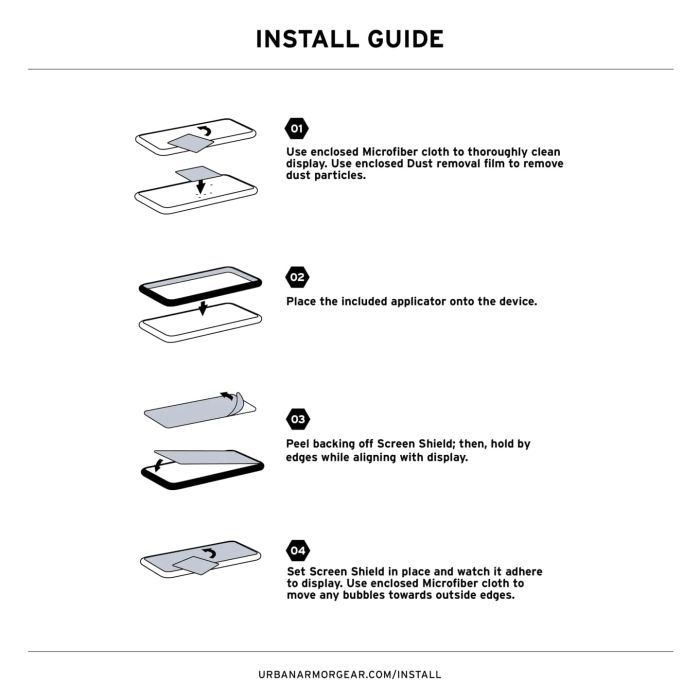 Стекло защитное UAG iPhone 17 Air Transparent (14438511VNA) изображение 9