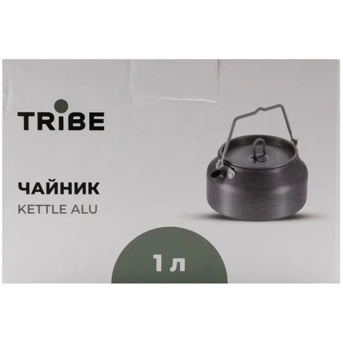 Чайник туристичний Tribe Kettle Alu 1 л алюмінієвий (T-FI-0013-grey) зображення 8
