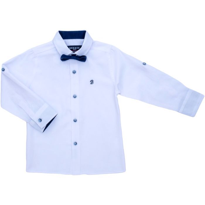 Сорочка дитяча Breeze з метеликом (G-454-110B-white)