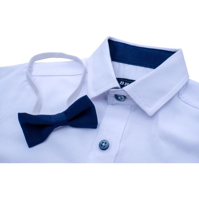 Сорочка дитяча Breeze з метеликом (G-454-110B-white) зображення 3